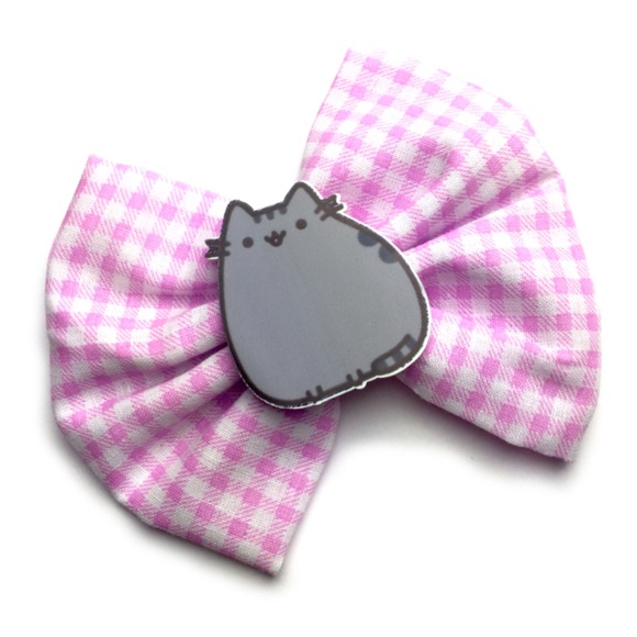Country Mermaids Accessories - Pusheen Hair Bow - Kawaii Cat